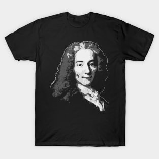 Voltaire Black and White T-Shirt